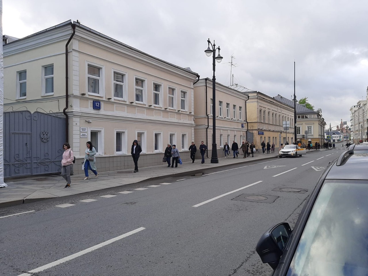 фасад дома, здание по адресу г Москва, ул Большая Ордынка, д 10